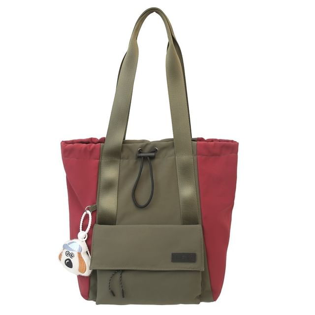 Backpack Set Charm / Nylon Drawstring Bag