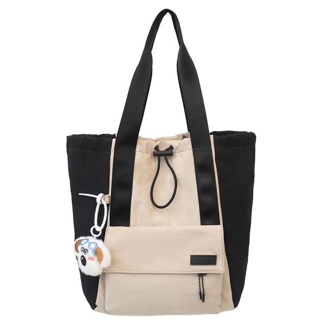 Backpack Set Charm / Nylon Drawstring Bag