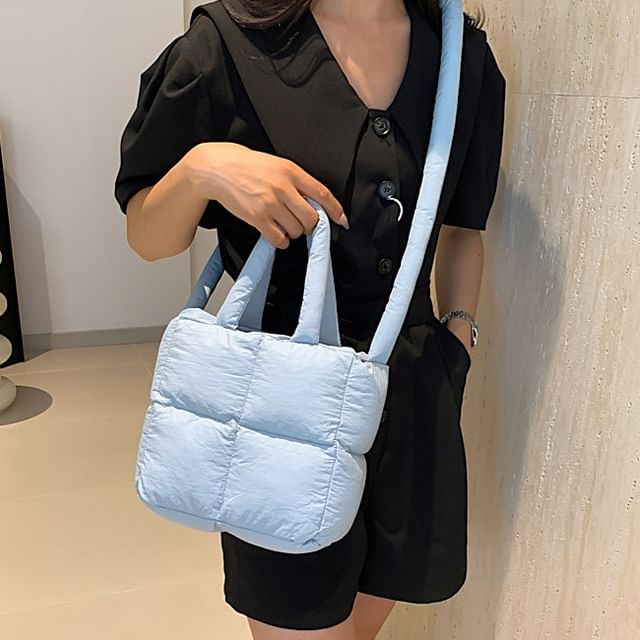 Crossbody Plain Bag Puffer
