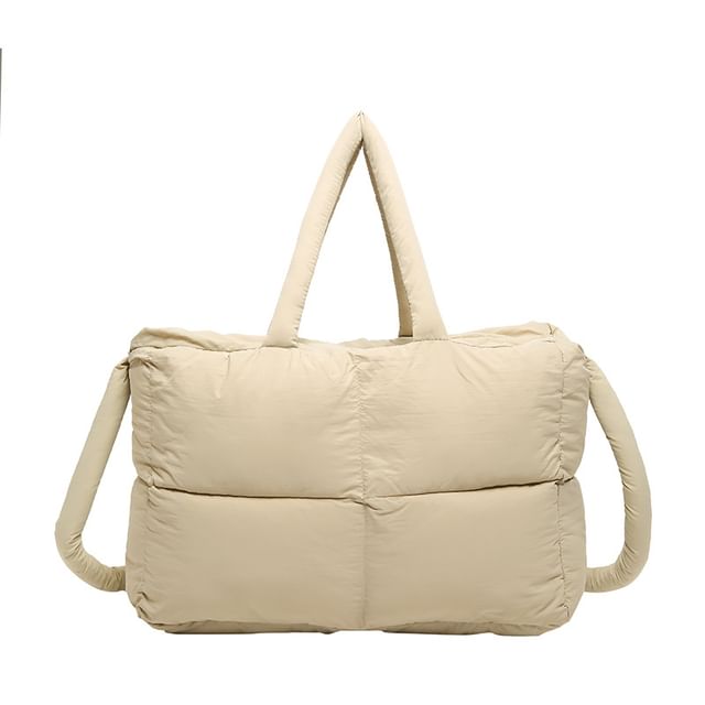 Bag Crossbody Tote Puffer Plain