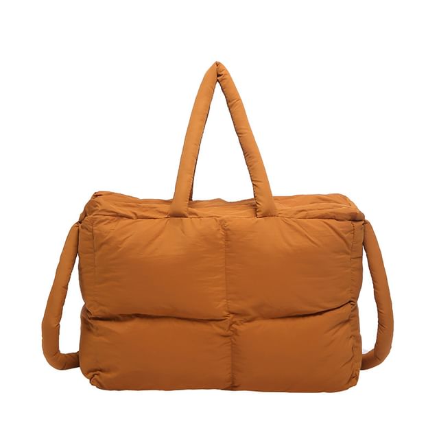 Bag Crossbody Tote Puffer Plain