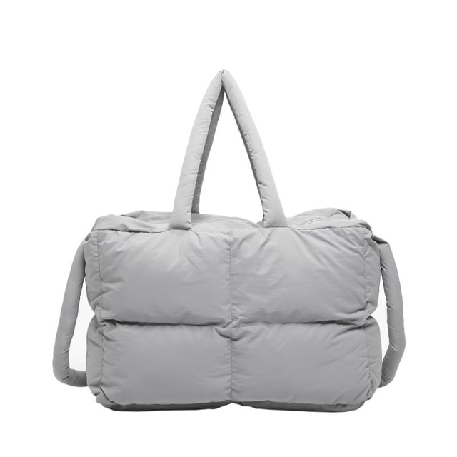 Bag Crossbody Tote Puffer Plain