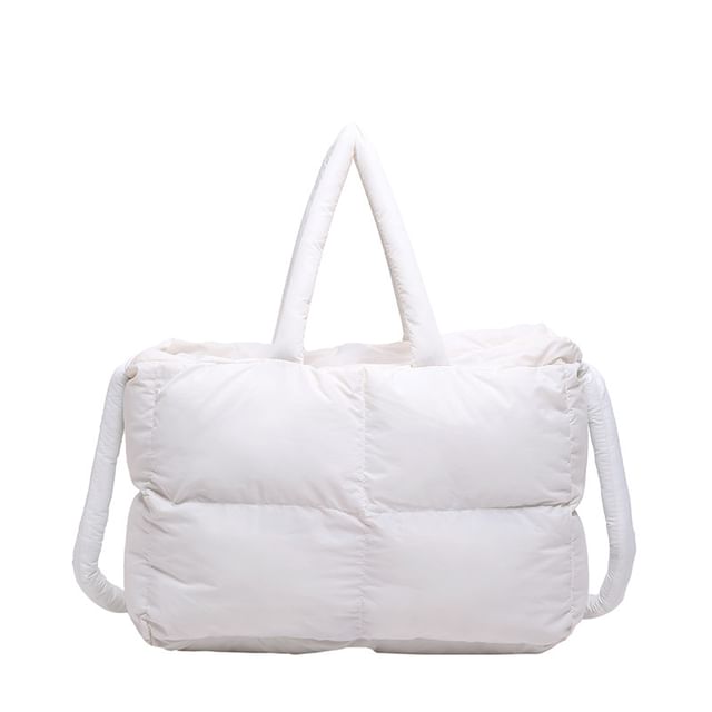 Bag Crossbody Tote Puffer Plain