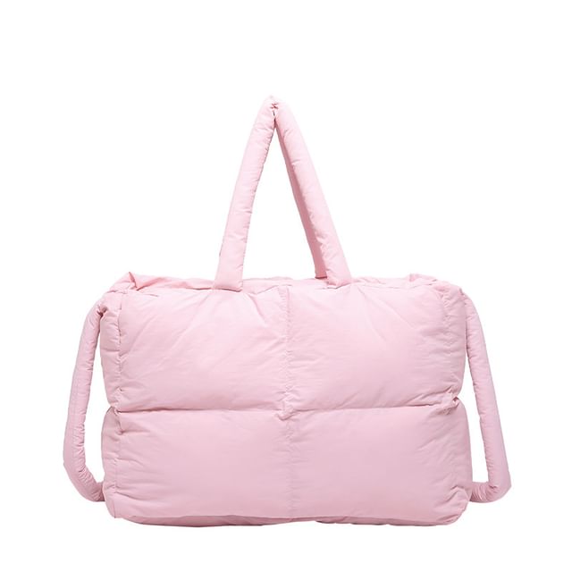 Bag Crossbody Tote Puffer Plain