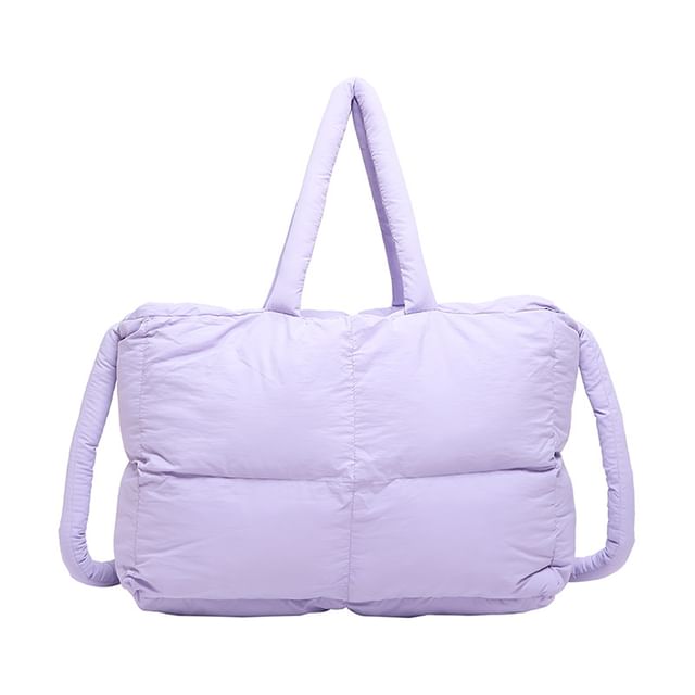 Bag Crossbody Tote Puffer Plain