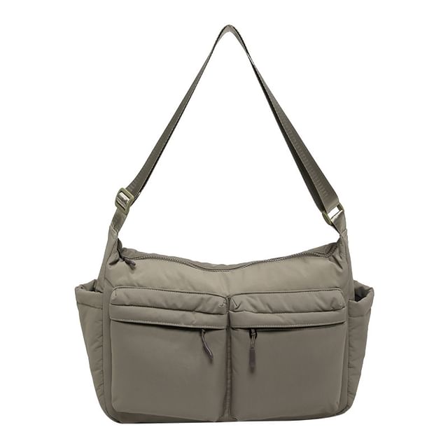 Messenger Nylon Plain Bag