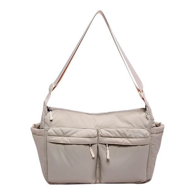 Messenger Nylon Plain Bag