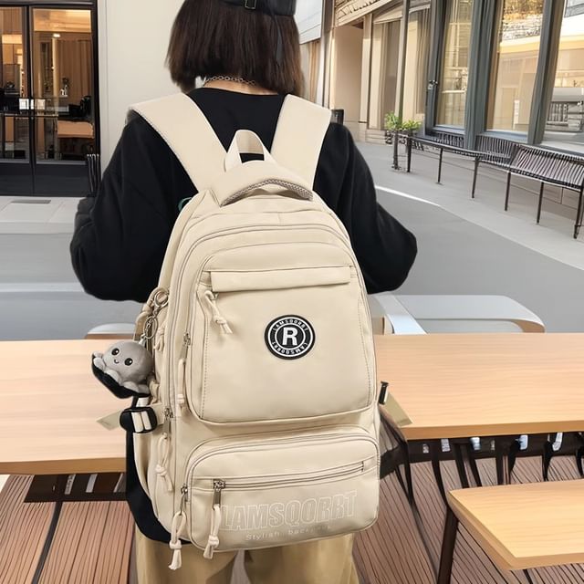 Nylon Backpack Lettering