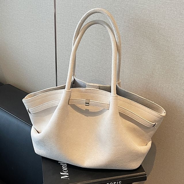 Tote Bag Faux Suede