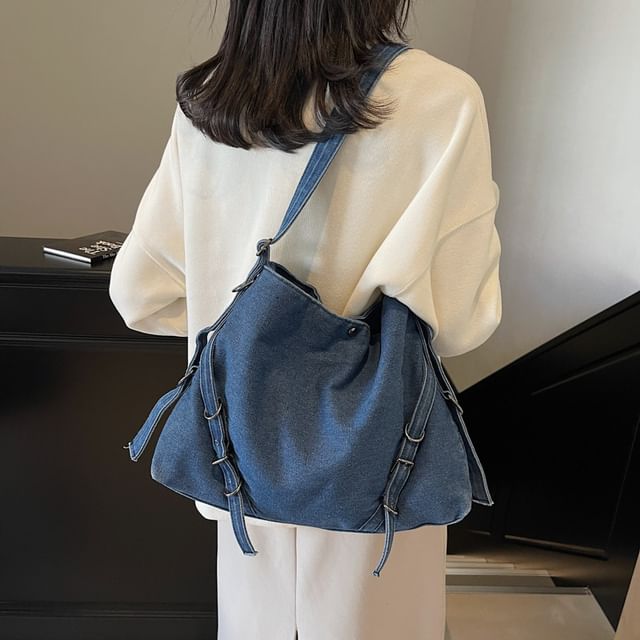 Plain Tote Denim Bag