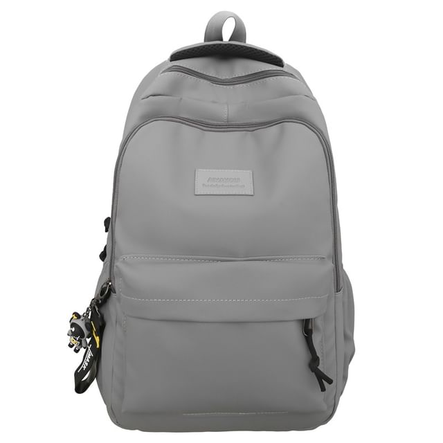 Set Backpack Bag Plain Charm / Applique Laptop