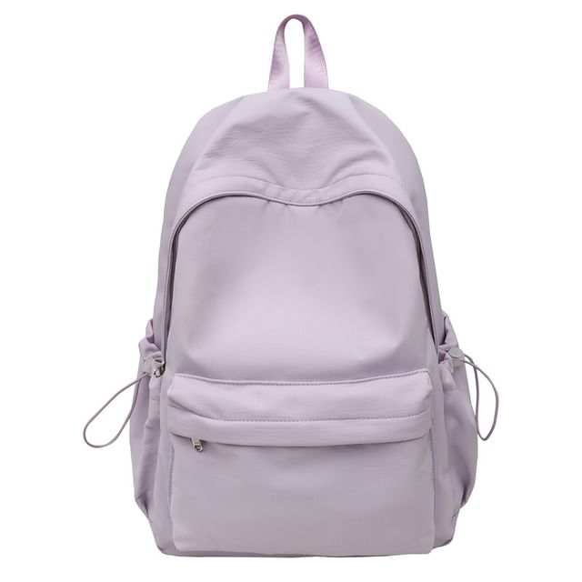 Laptop Backpack Nylon Plain