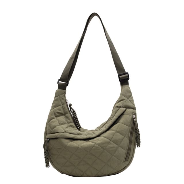 Plain Crossbody Bag Quilted