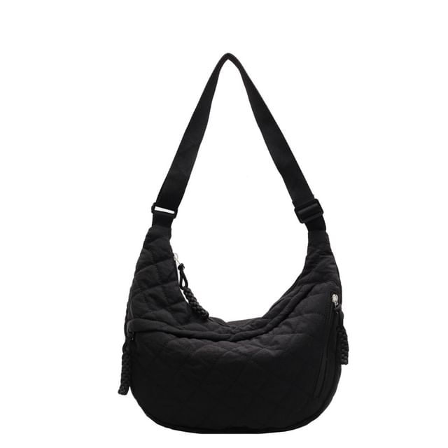 Plain Crossbody Bag Quilted