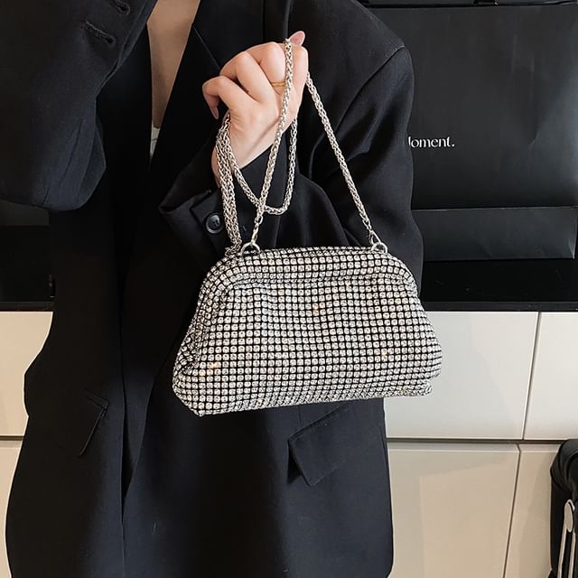 Chain Rhinestone Bag Crossbody