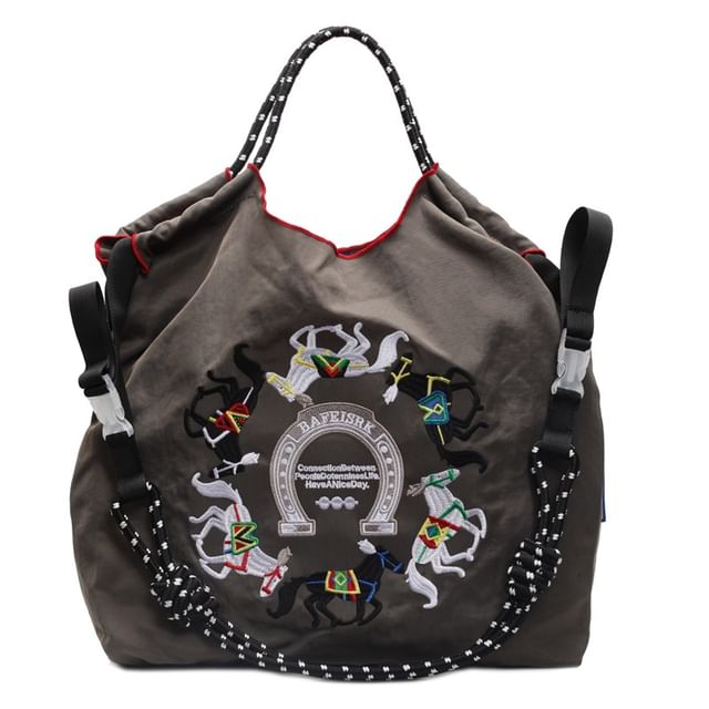 Horse Bag Crossbody Embroidered