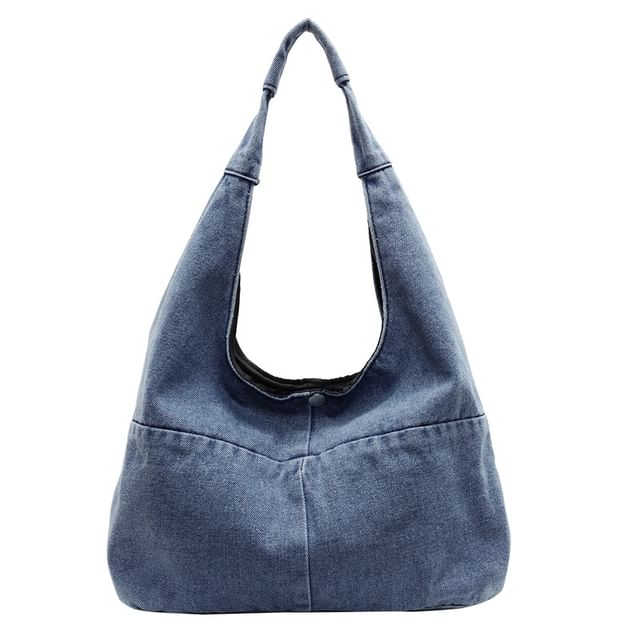 Shoulder Bag Denim Washed