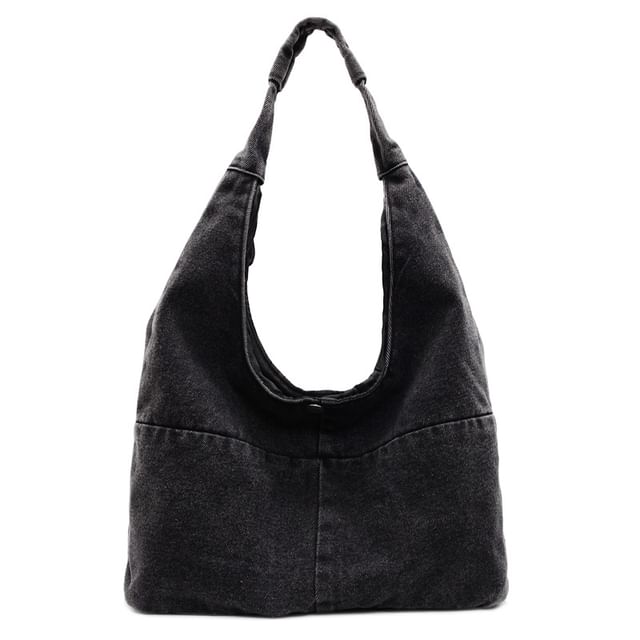 Shoulder Bag Denim Washed