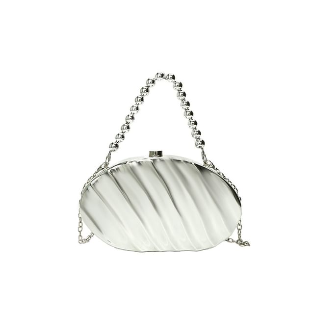 Box Crossbody Strap Bag Bead