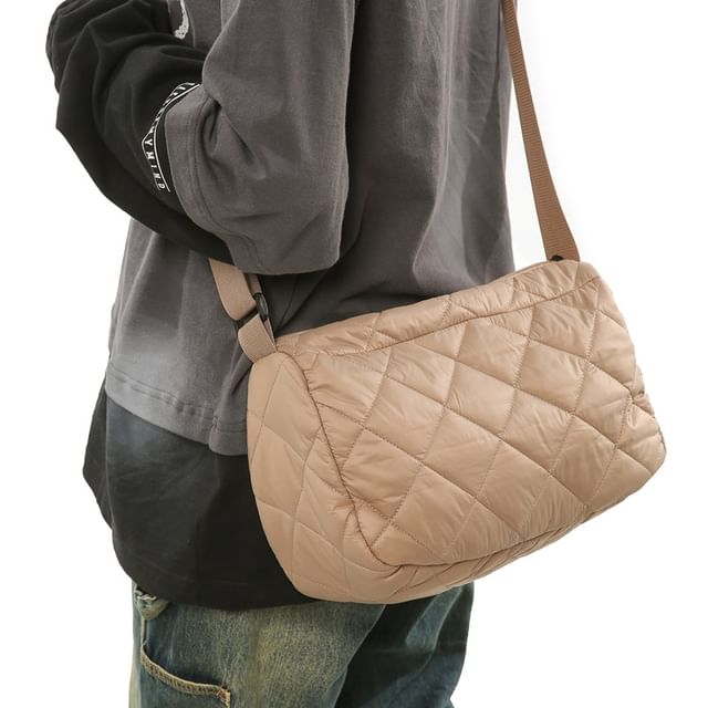 Bag Quilted Plain Crossbody