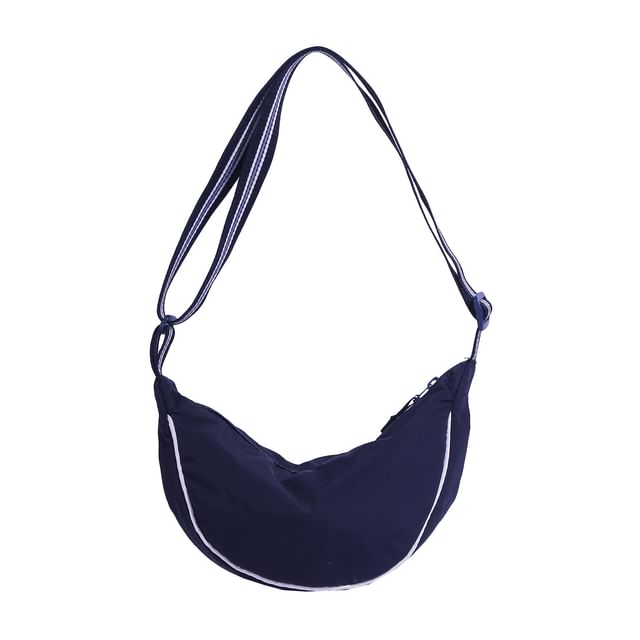 Crossbody Bag Trim Strap Contrast Striped