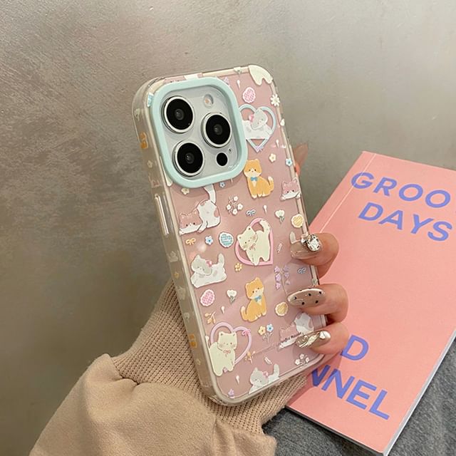 / Animal Phone Set Case Strap