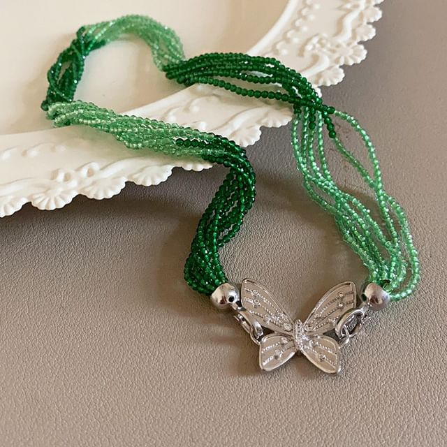 (Various / Gemstone Faux Designs) Alloy Necklace