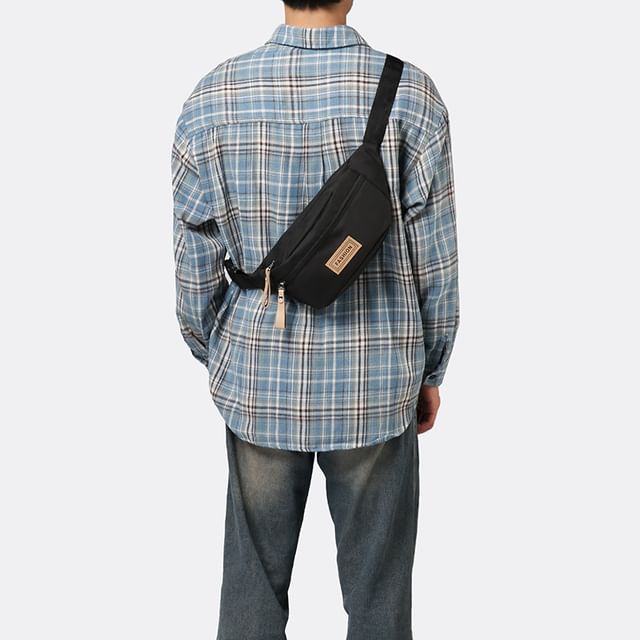 Applique Nylon Belt Bag