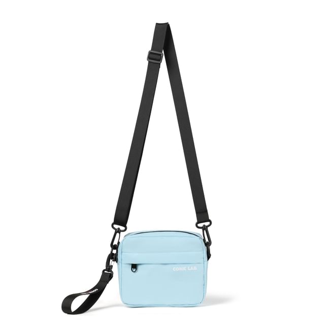 Nylon Crossbody Lettering Bag Print