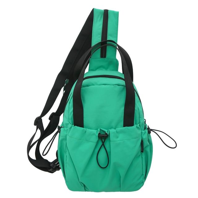Bag Nylon Sling Drawstring Plain