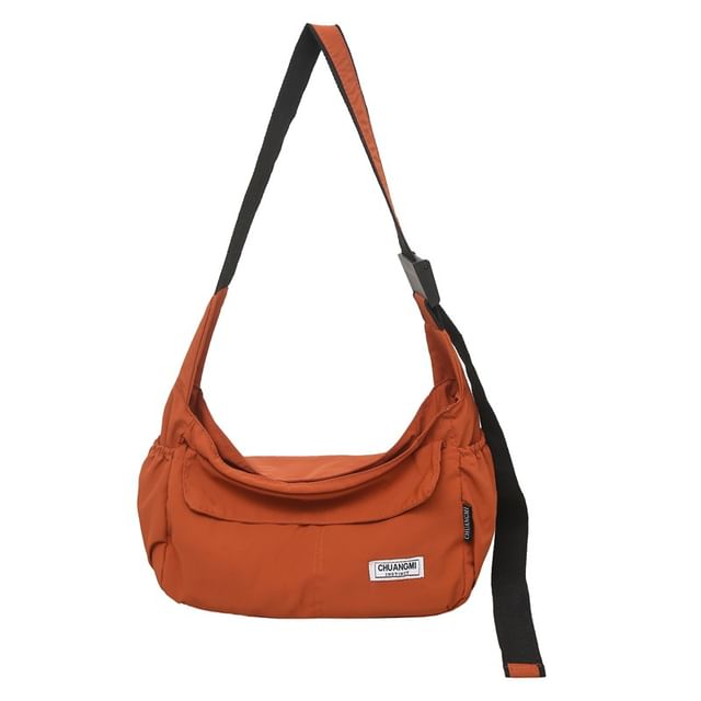 Bag Plain Nylon Crossbody