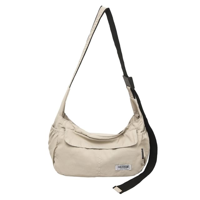 Bag Plain Nylon Crossbody