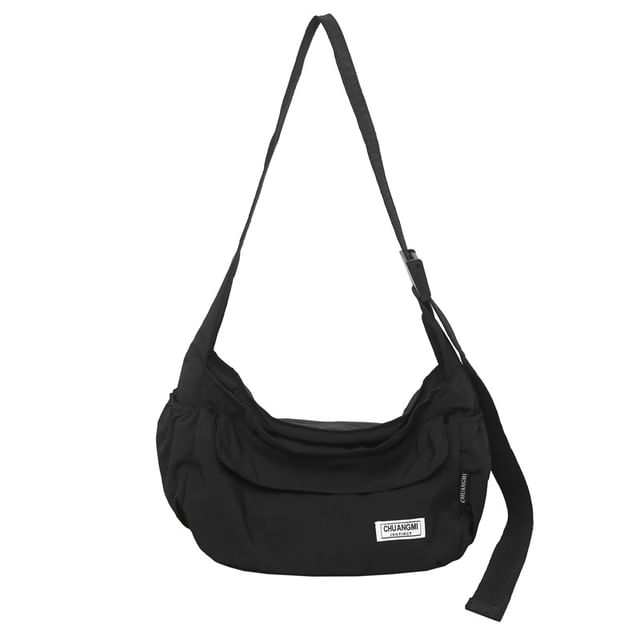 Bag Plain Nylon Crossbody