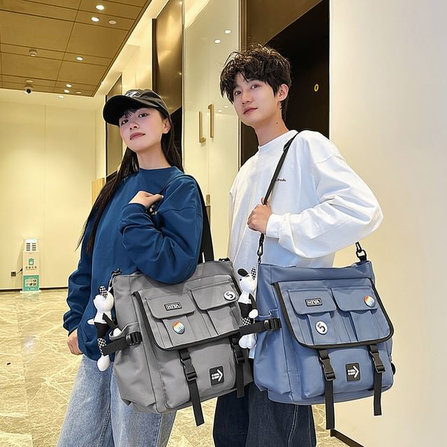 Bag Applique Set: Badge + Multi-Pocket Tote