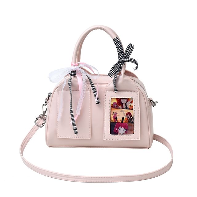 Leather Faux Crossbody Bag