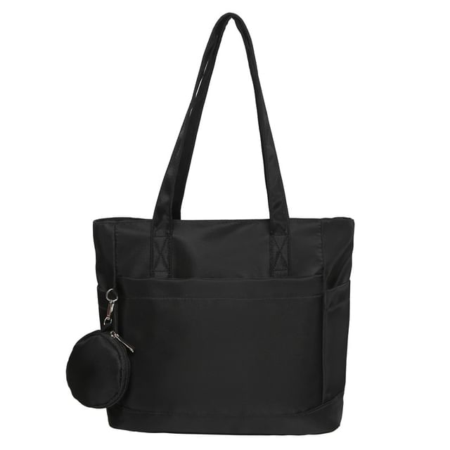 Tote Set: Plain Purse Coin + Bag