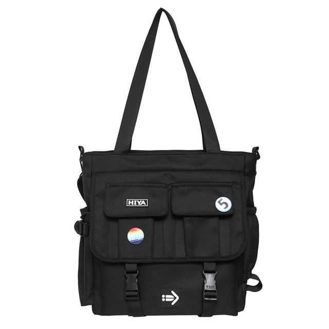 Bag Applique Set: Badge + Multi-Pocket Tote