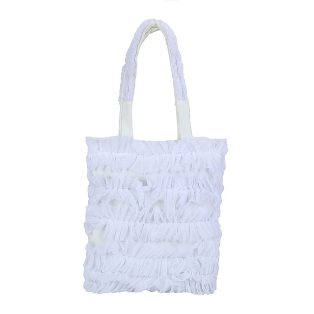 Ruffle Bag Shopper Plain