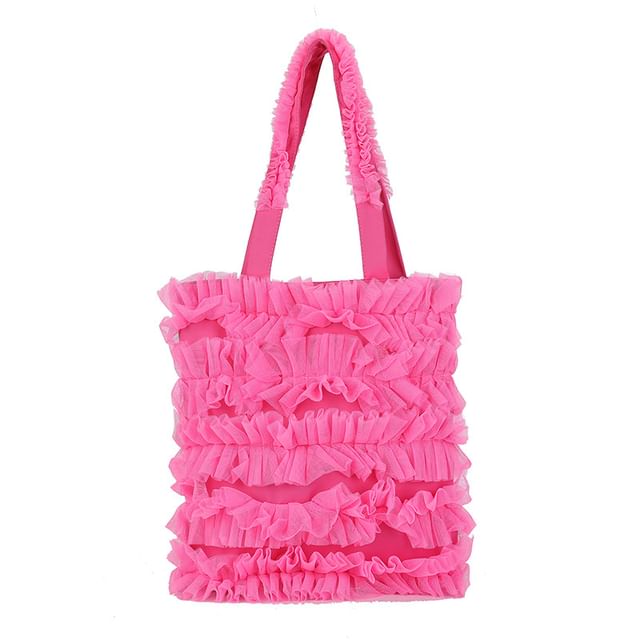 Ruffle Bag Shopper Plain