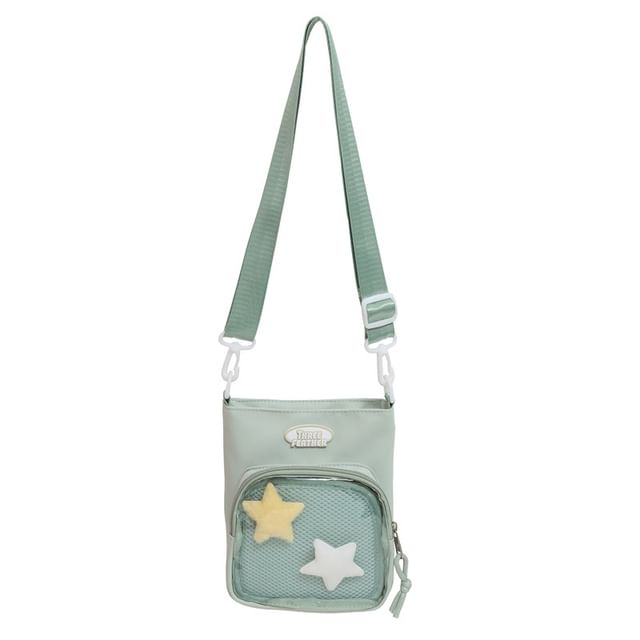 Bag Crossbody Multi-Pocket Lettering