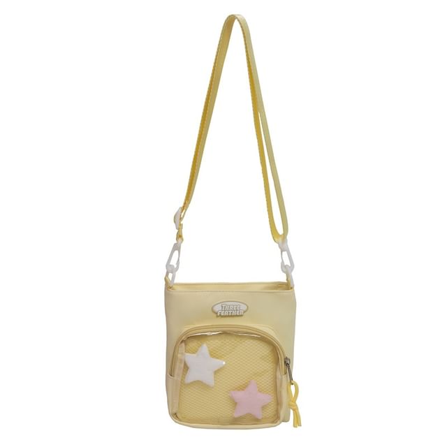 Bag Crossbody Multi-Pocket Lettering