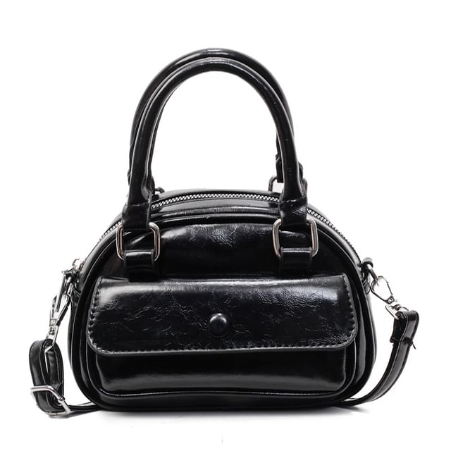 Bag Multi-Pocket Faux Crossbody Leather