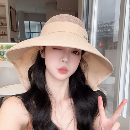 Plain Sun Lettering Hat