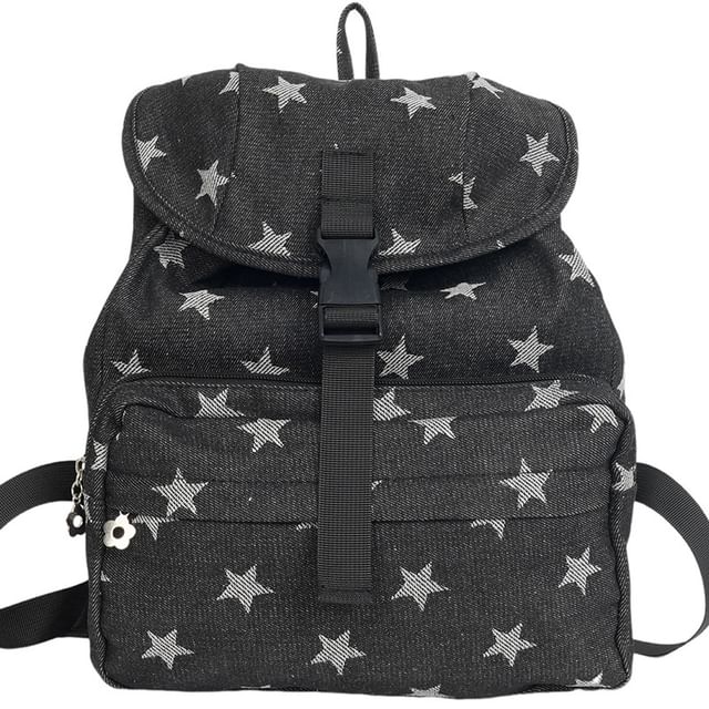 Backpack Flap Print Star