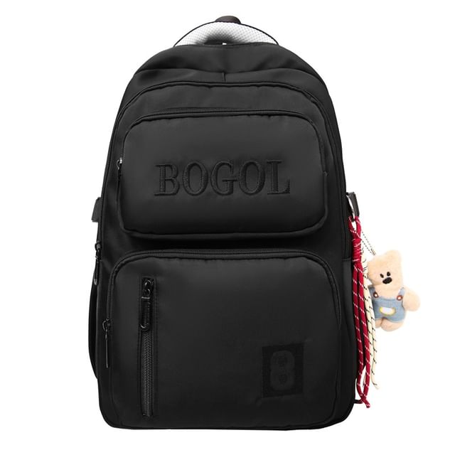 Backpack Lettering Zip