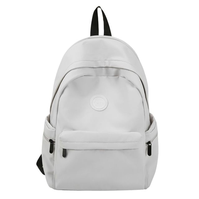 Backpack Zip Plain