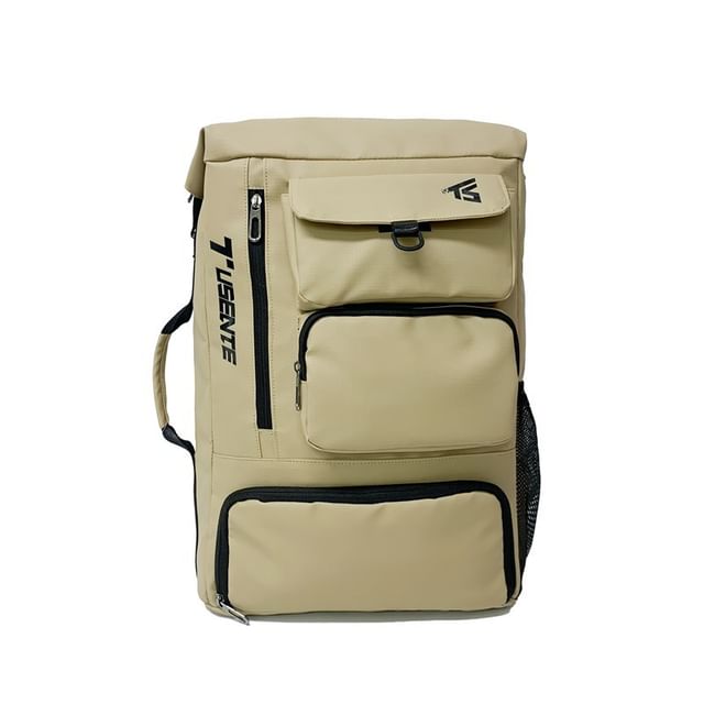 Zip Lettering Backpack