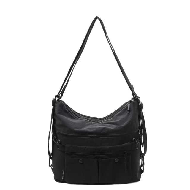 Crossbody Plain Zip Bag