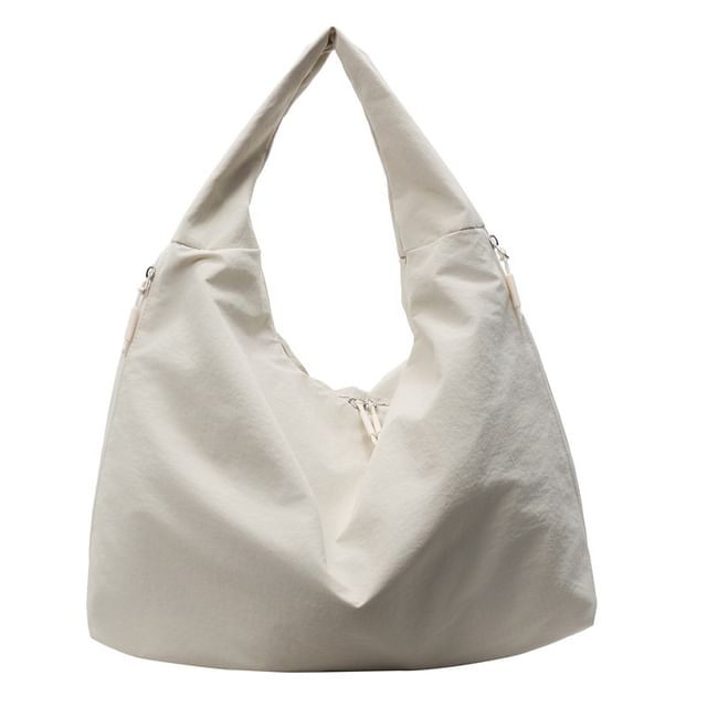 Zip Plain Bag Shoulder
