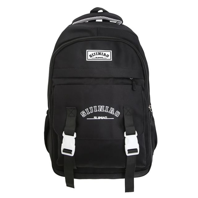 Backpack Zip Lettering